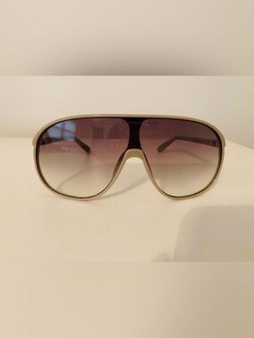 Marc Jacobs Sunglasses Tan Nude Beige Oversized